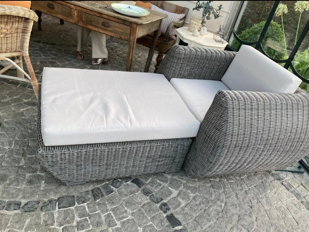 ligzetel.met kussens lengte 2m breedte 115cm, Tuin en Terras, Ophalen