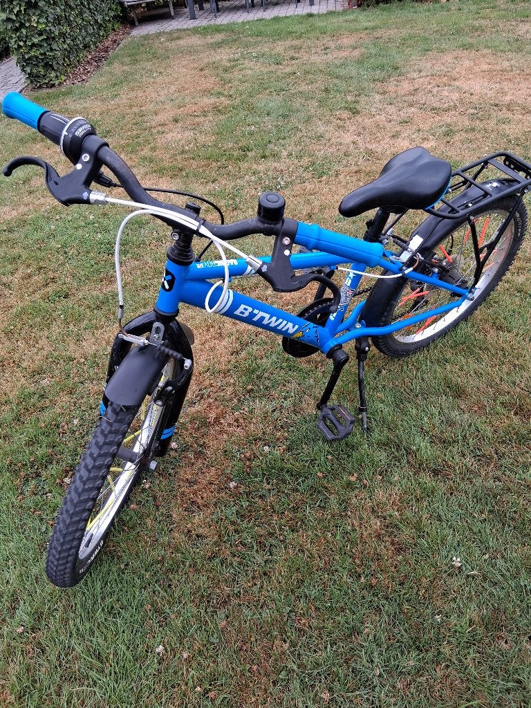 Jongensfiets 20 inch, Ophalen, Gebruikt, Velgrem, B,twin