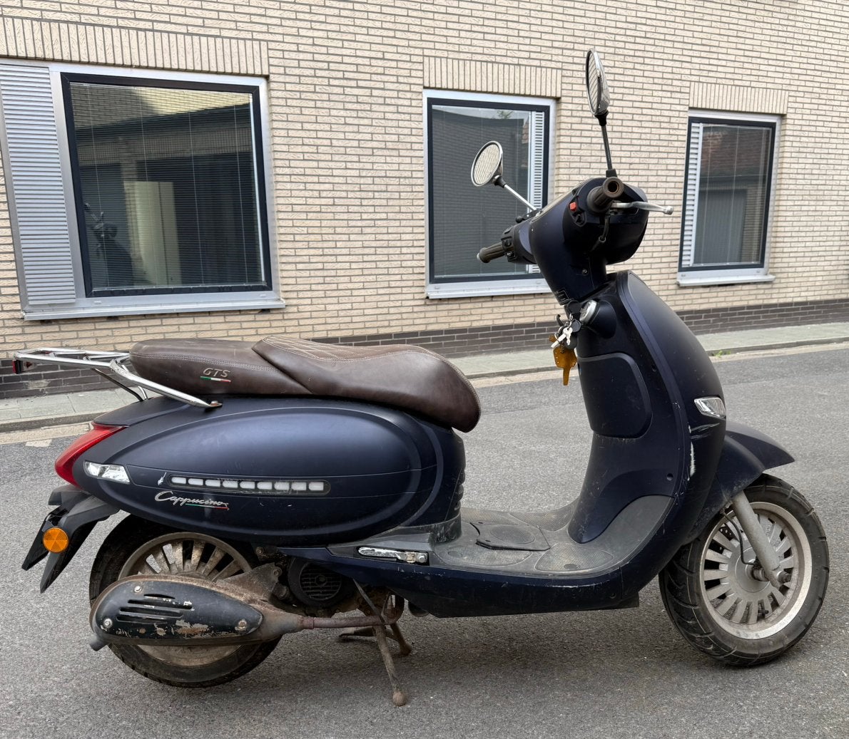 GTS Cappuccino 50 EFI – 2020 – 50 km/u – €995, Fietsen en Brommers, Ophalen, Gebruikt, 49 cc, Klasse B (45 km/u)