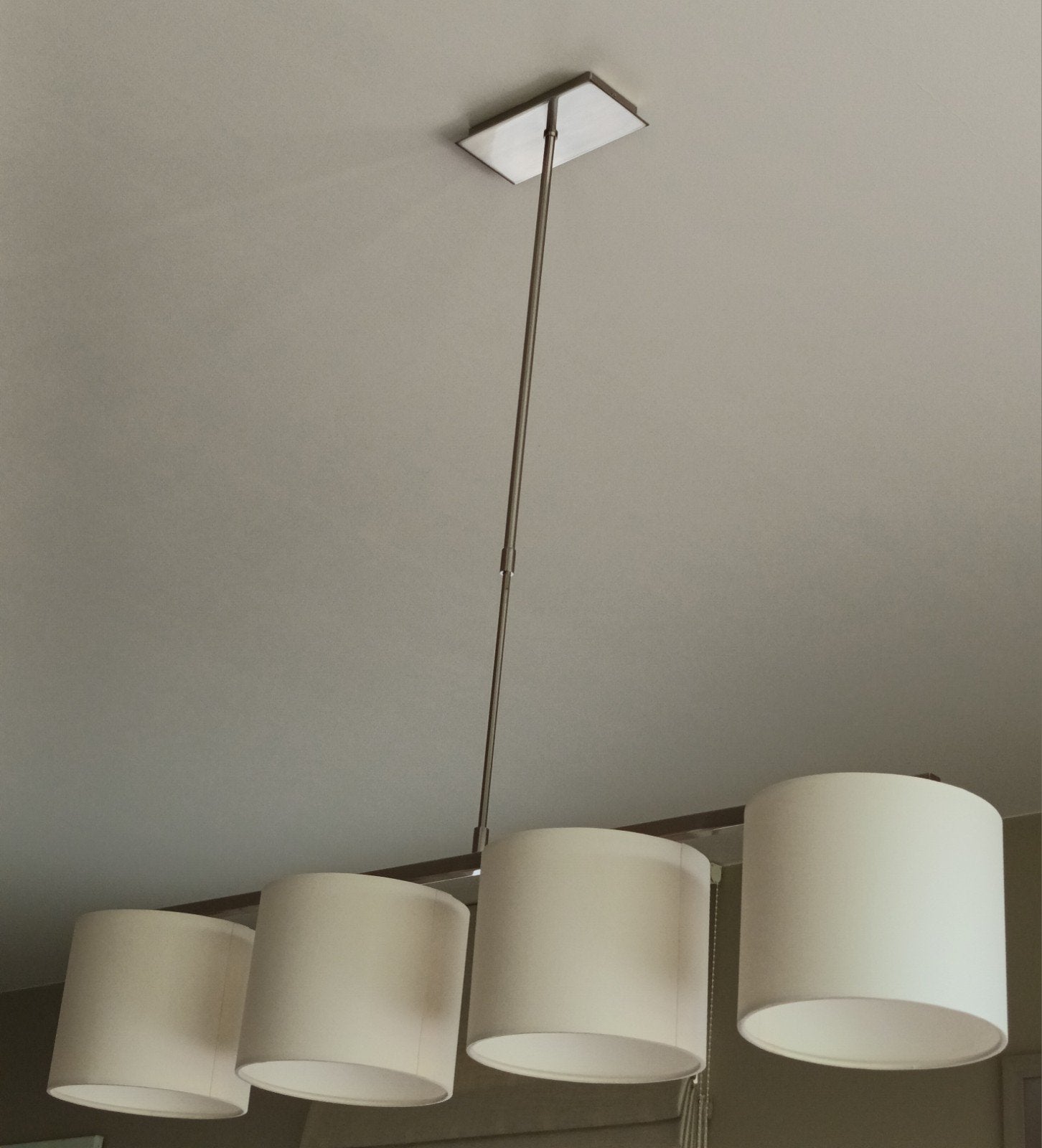 Unox luster met 4 lichtpunten, Huis en Inrichting, Ophalen, Hanglamp