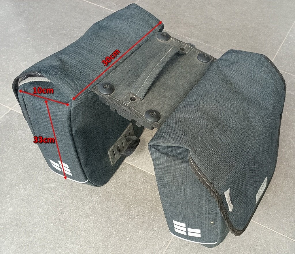 Sac Vélo Double 20L, Enlèvement, Neuf, Autre