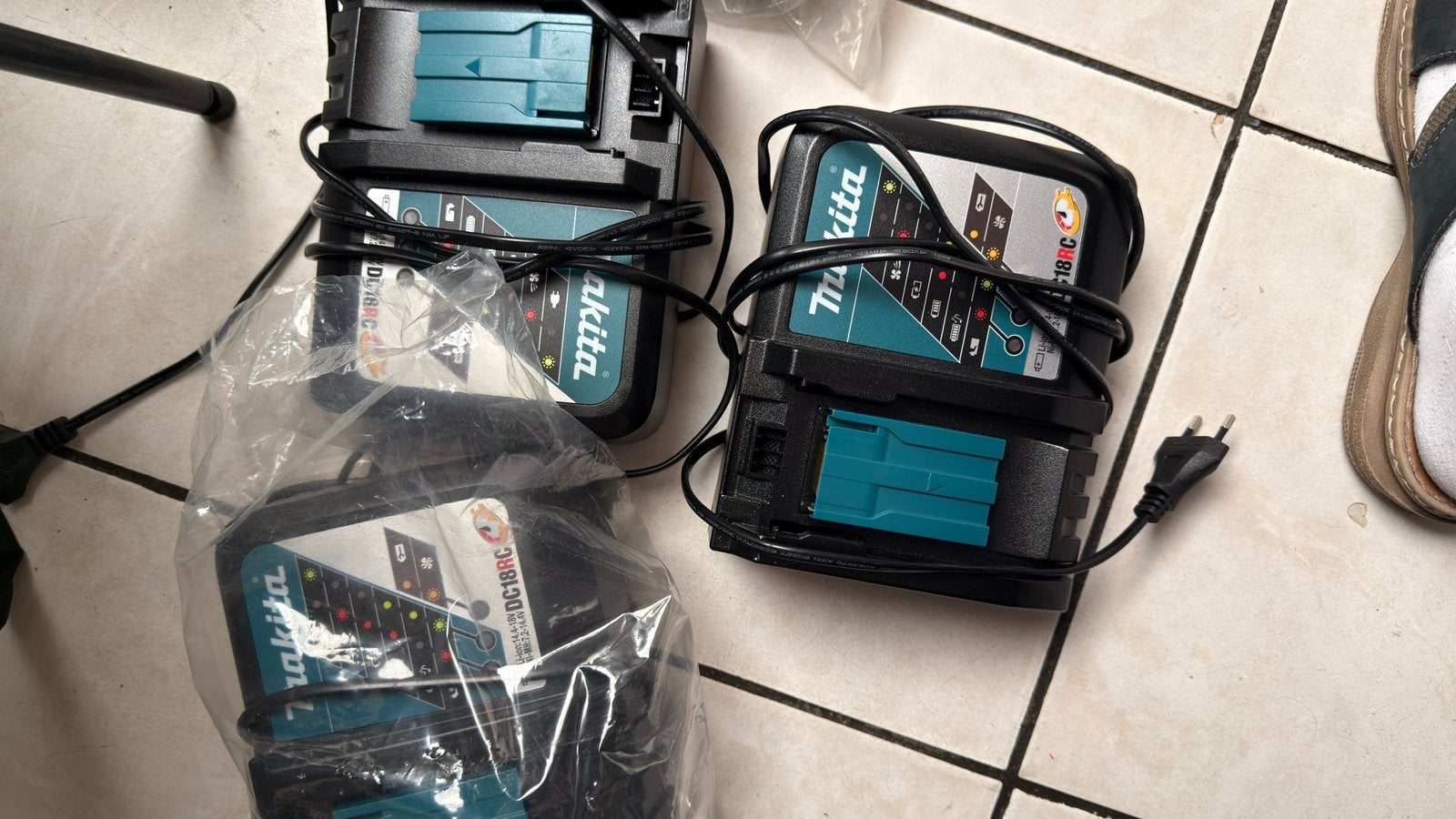 4x makita snel laders 18v  DC18RC nieuw, Enlèvement, Comme neuf, Autres types