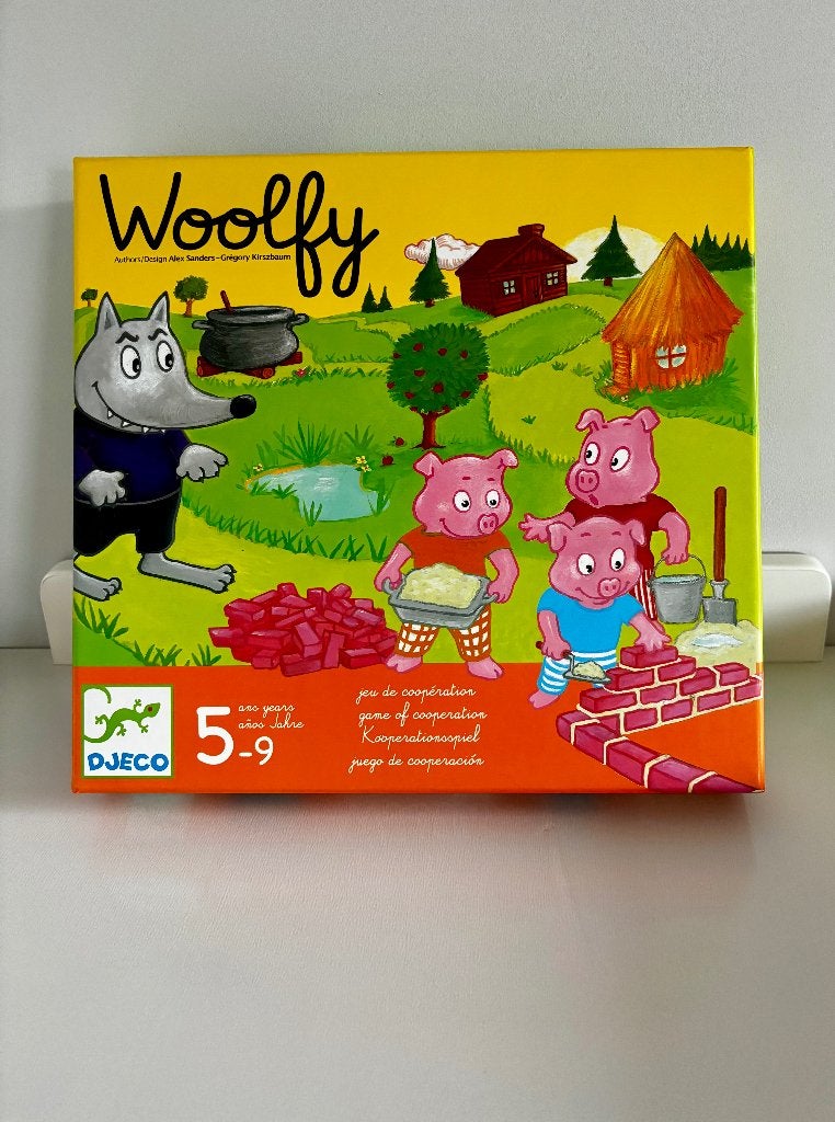 Jeu de société Djeco Woolfy (comp. Haba )- comme neuf, Enlèvement ou Envoi, Neuf