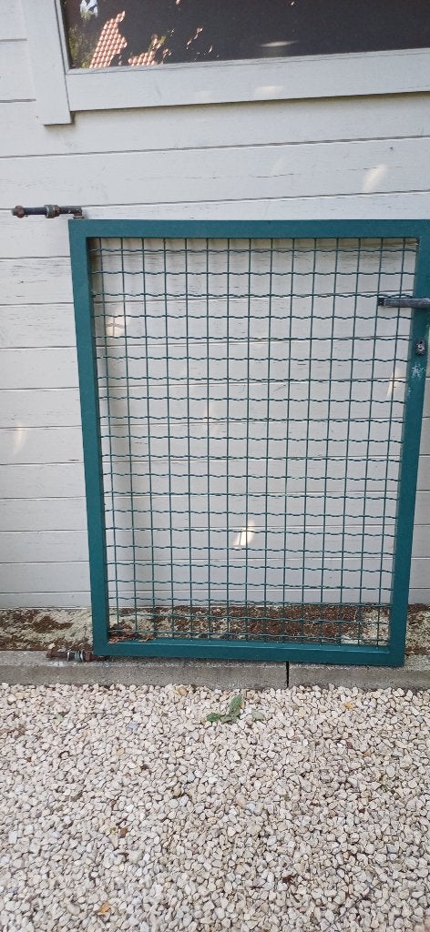 Bekaert poort, Tuin en Terras, Ophalen, Gebruikt, Minder dan 100 cm, 100 tot 150 cm