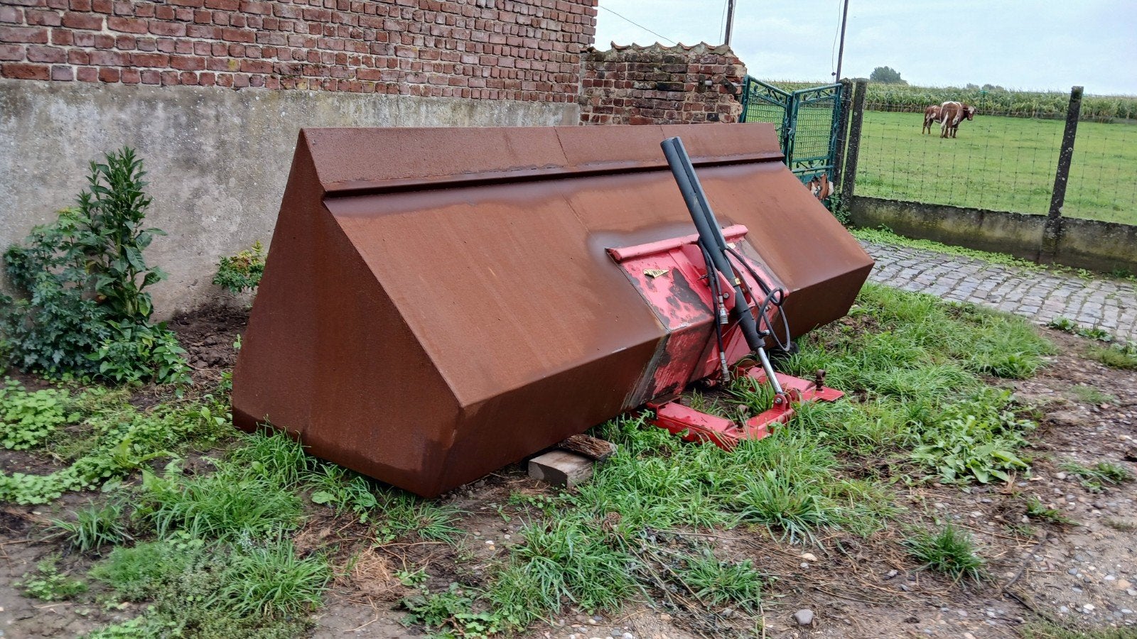 2 x Wifo schepbak, Ophalen, Wifo, Hydraulisch, Voorzetapparatuur