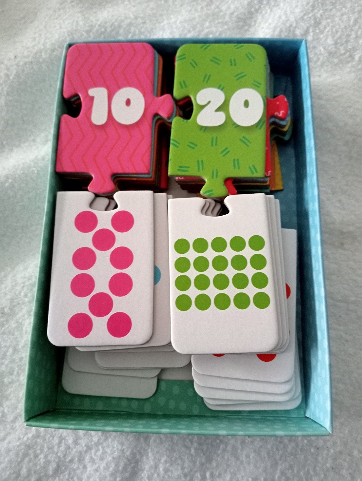 puzzelsl cijfers en rekenen, Kinderen en Baby's, Speelgoed | Educatief en Creatief, Ophalen, Zo goed als nieuw, Rekenen