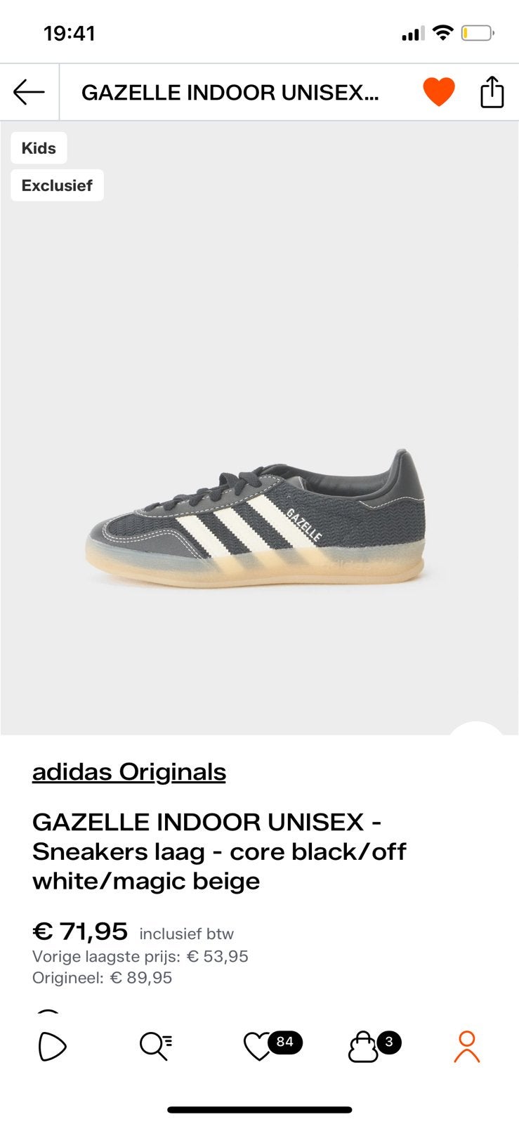Schoenen adidas, Ophalen of Verzenden, Zo goed als nieuw, Sportschoenen