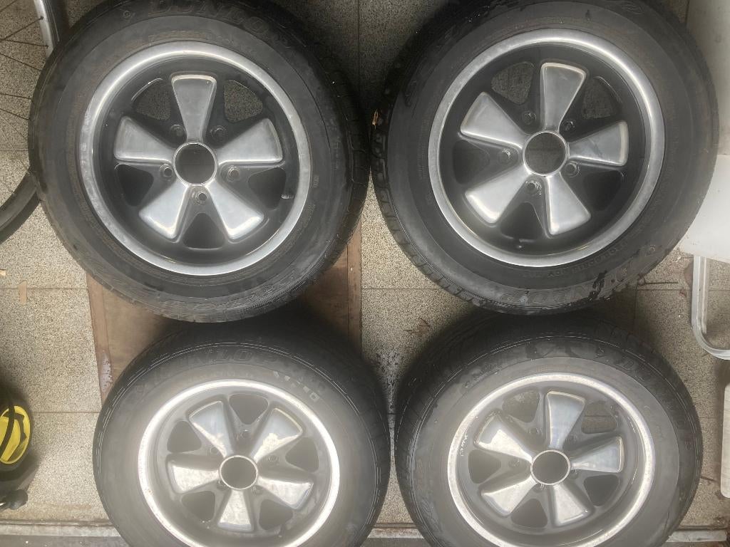 Jantes Porsche/Fuchs 6x15 pour modèle F original, Autos : Pièces & Accessoires, 15 pouces, Enlèvement ou Envoi, Véhicule de tourisme