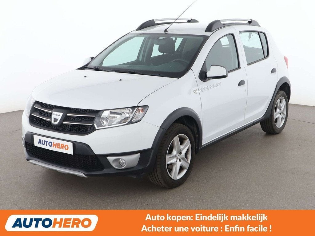 Dacia Sandero 0.9 TCe Stepway Prestige (bj 2016), Auto's, Dacia, Te koop, Sandero Stepway, ABS, Airbags, Airconditioning, Bluetooth