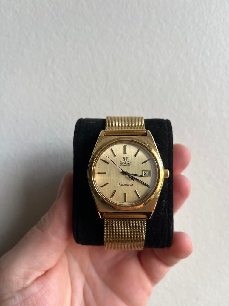 Omega Seamaster Vintage, Bijoux, Sacs & Beauté, Montres | Femmes, Utilisé, Montre-bracelet, Autres marques, Or, Autres matériaux