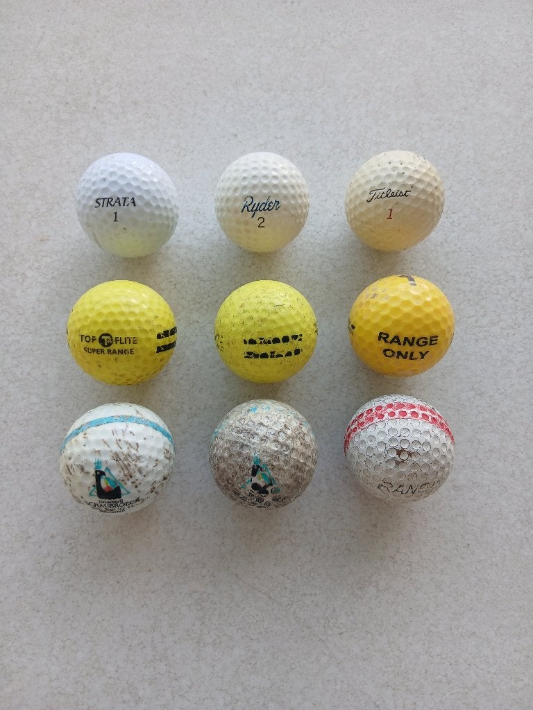 Golfbal, Ophalen, Gebruikt, Bal(len)