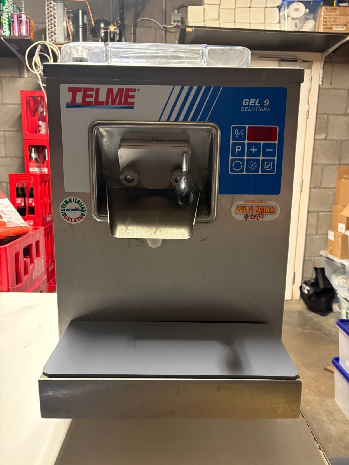 Ijsmachine, Elektronische apparatuur, IJsmachines, Ophalen, Gebruikt, Zelfvriezend