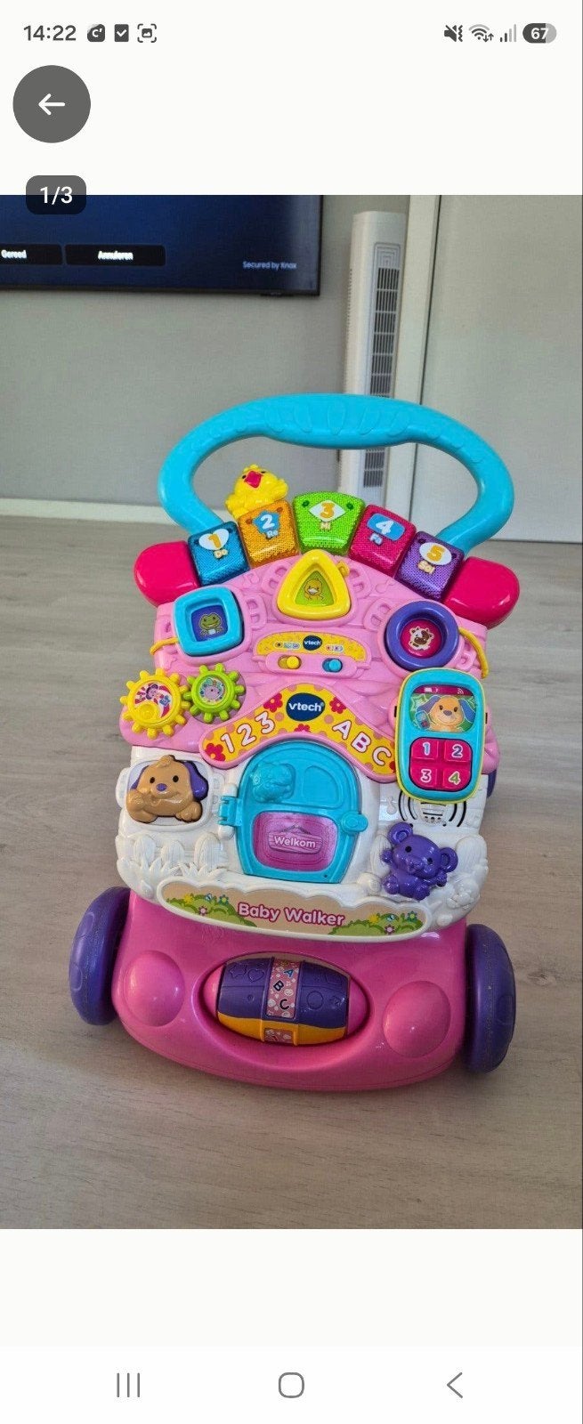 vtech baby walker, Enlèvement, Comme neuf