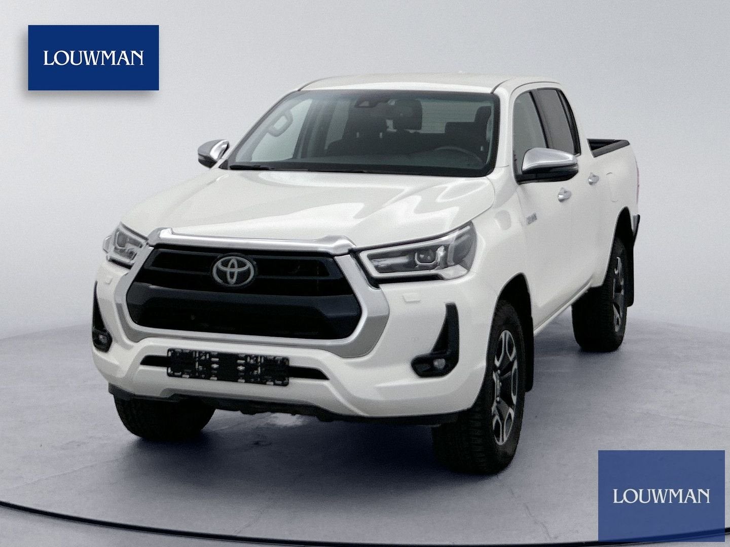 Toyota HiLux 2.8 D-4D Double Cab Professional 4x4 Navigatie, Wit, Bedrijf, Toyota, Onderhoudsboekje