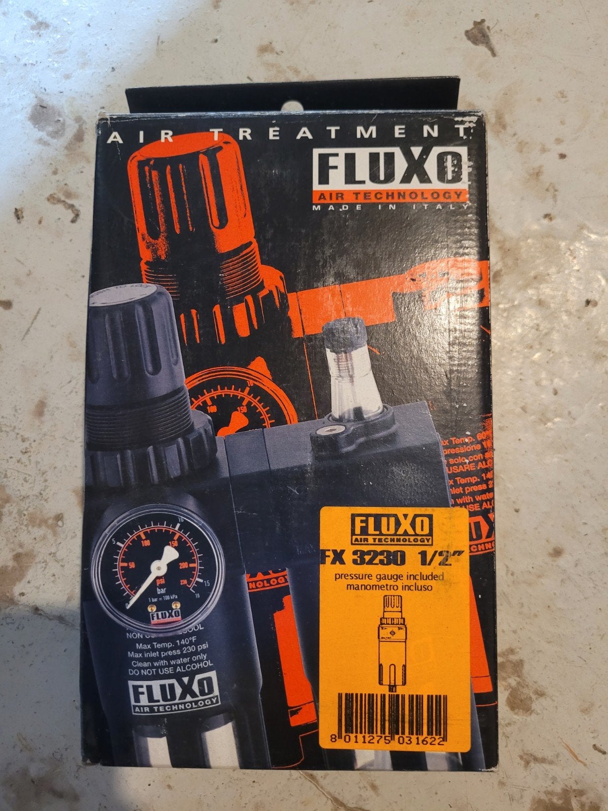 Régulateur de pression air comprimé FLUXO FX 3230 (1/2"), Enlèvement ou Envoi