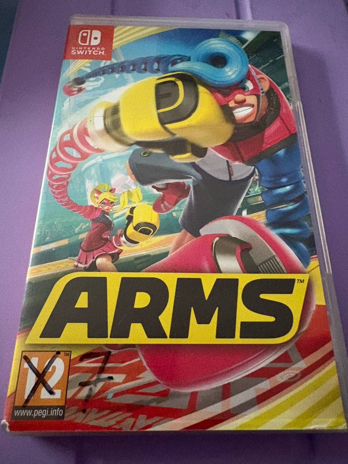 Nintendo switch spel arms, Games en Spelcomputers, Ophalen of Verzenden, Zo goed als nieuw