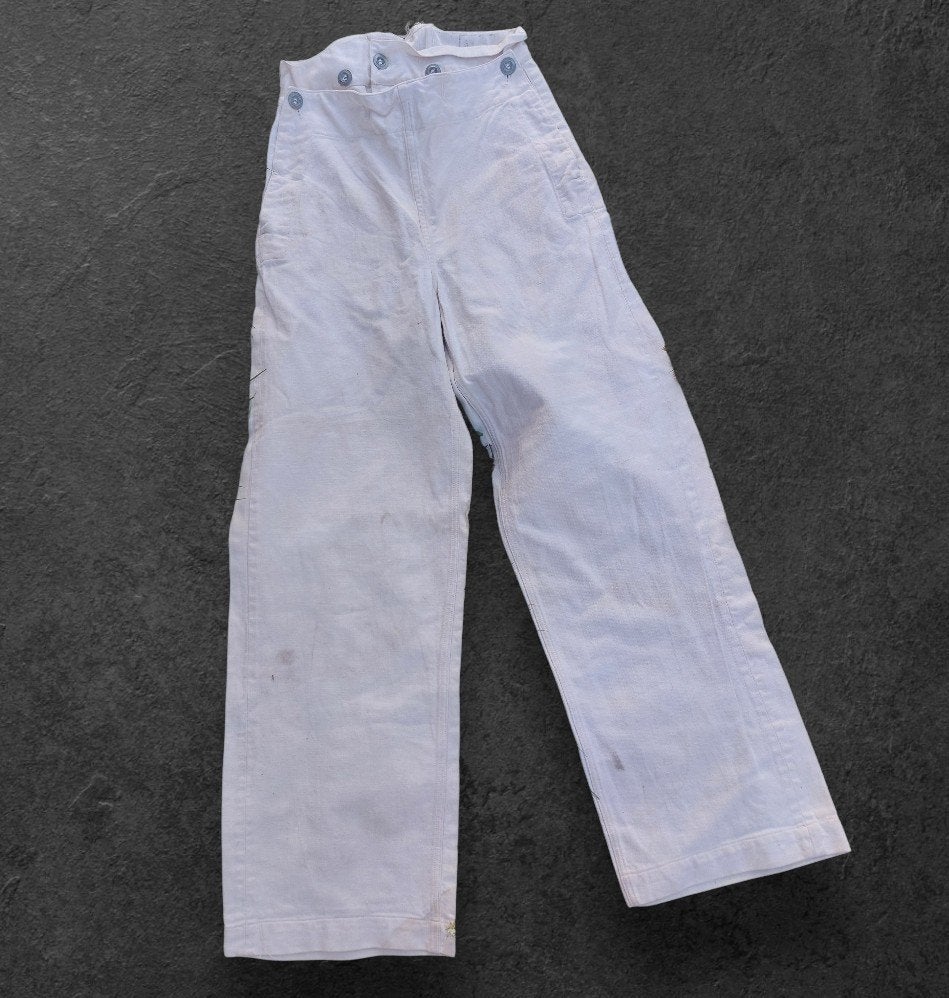 Pantalon Kriegsmarine Hitlerjugend Drillich AHS, Collections, Objets militaires | Seconde Guerre mondiale, Enlèvement ou Envoi
