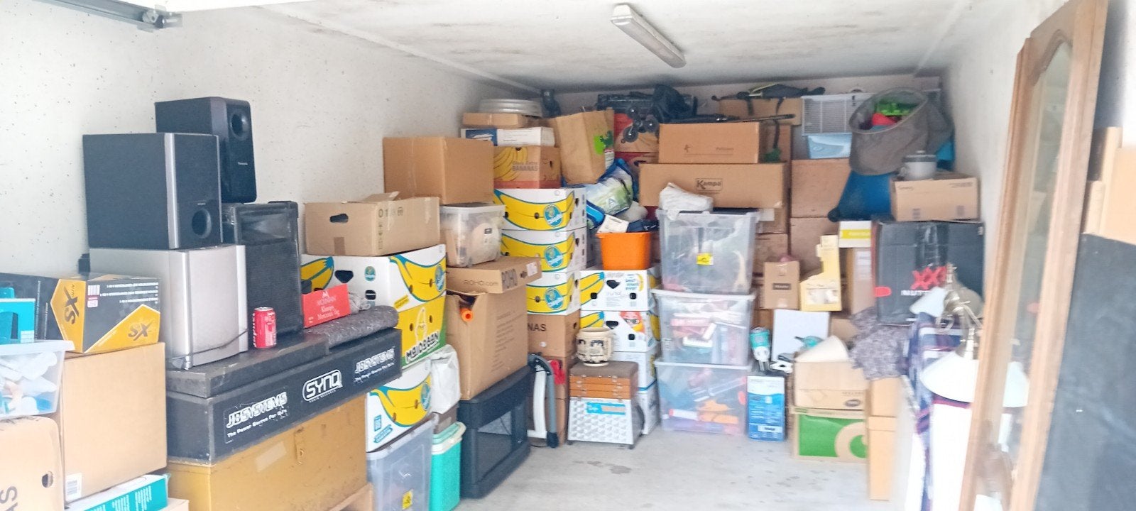 Rommelmarkt gerief, Enlèvement