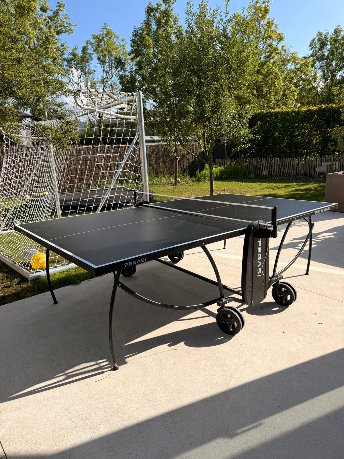 Pegasi tafeltennistafel als nieuw!, Sports & Fitness, Ping-pong, Enlèvement, Comme neuf