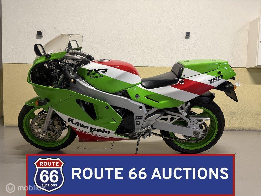 Kawasaki ZXR750 | 1989 | Route 66 Auctions, Overige merken, Zwart, Bedrijf, Handgeschakeld