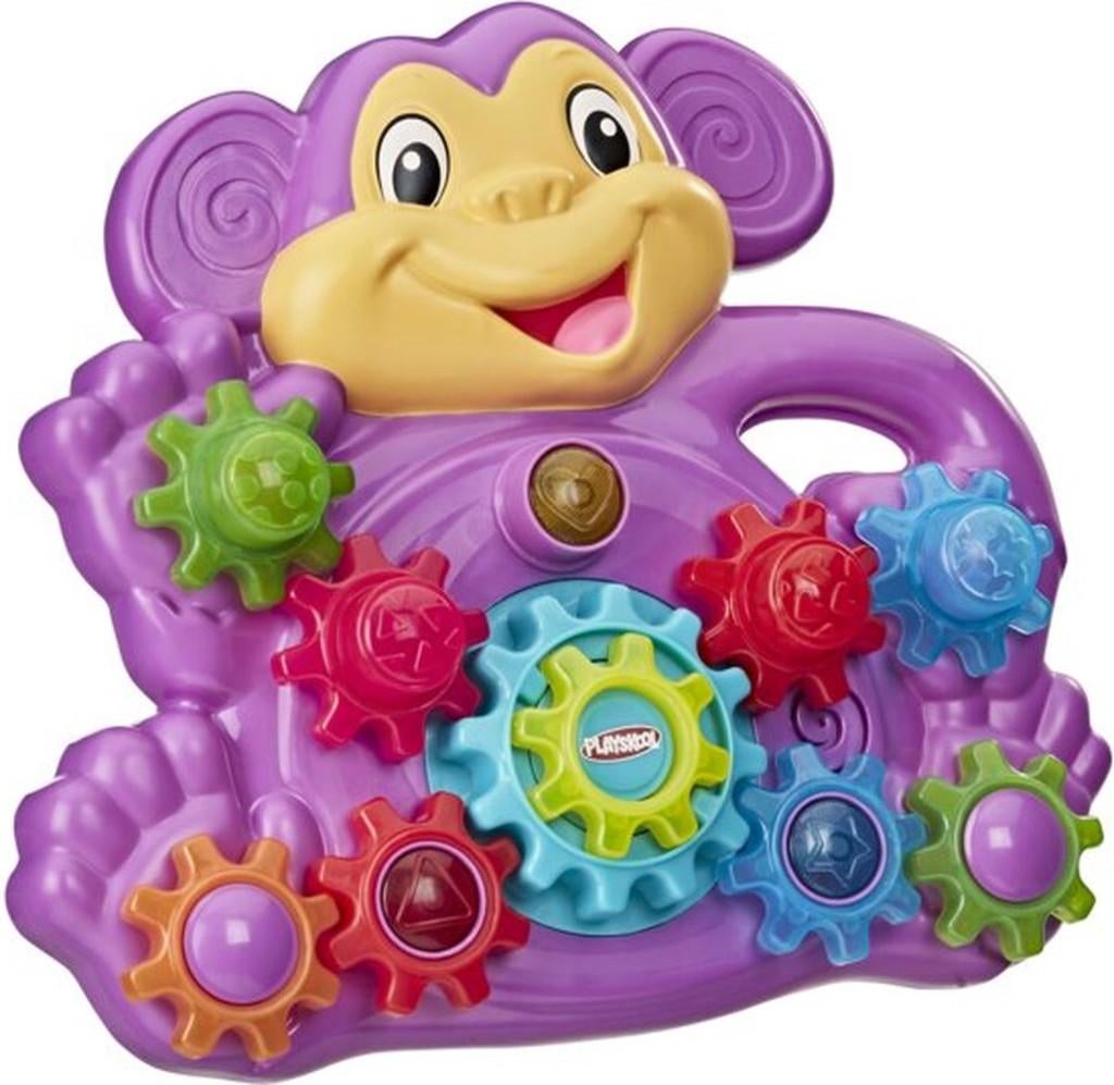 Stack 'n Spin Monkey - Playskool - 9m+ NIEUW, Kinderen en Baby's, Ophalen of Verzenden, Nieuw, Overige typen, Met licht