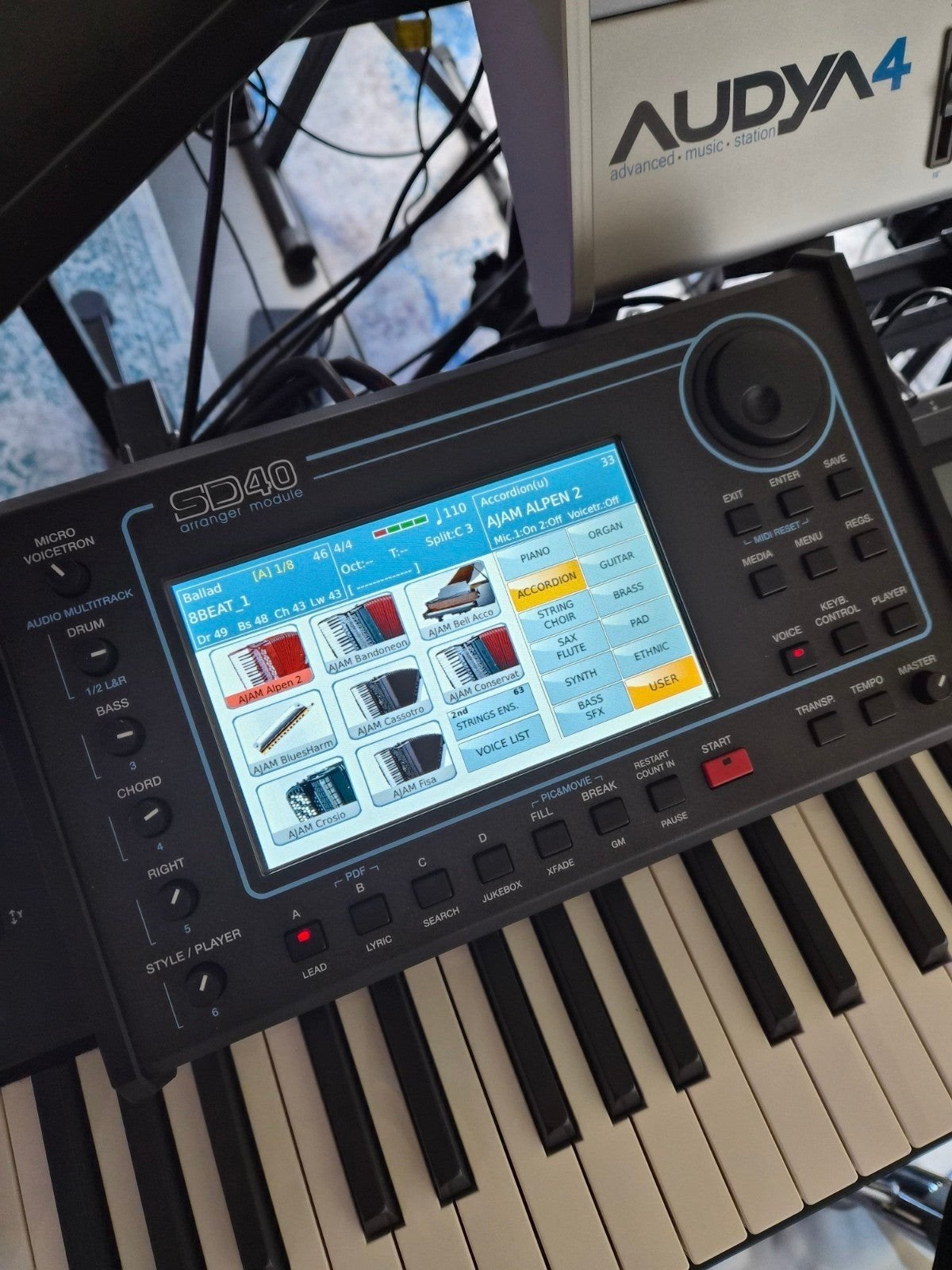 Ketron sd40 module, Muziek en Instrumenten, Keyboards, Ophalen