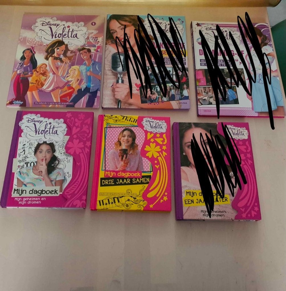 Disney Violette leesboeken in goede staat, Boeken, Ophalen of Verzenden, Zo goed als nieuw