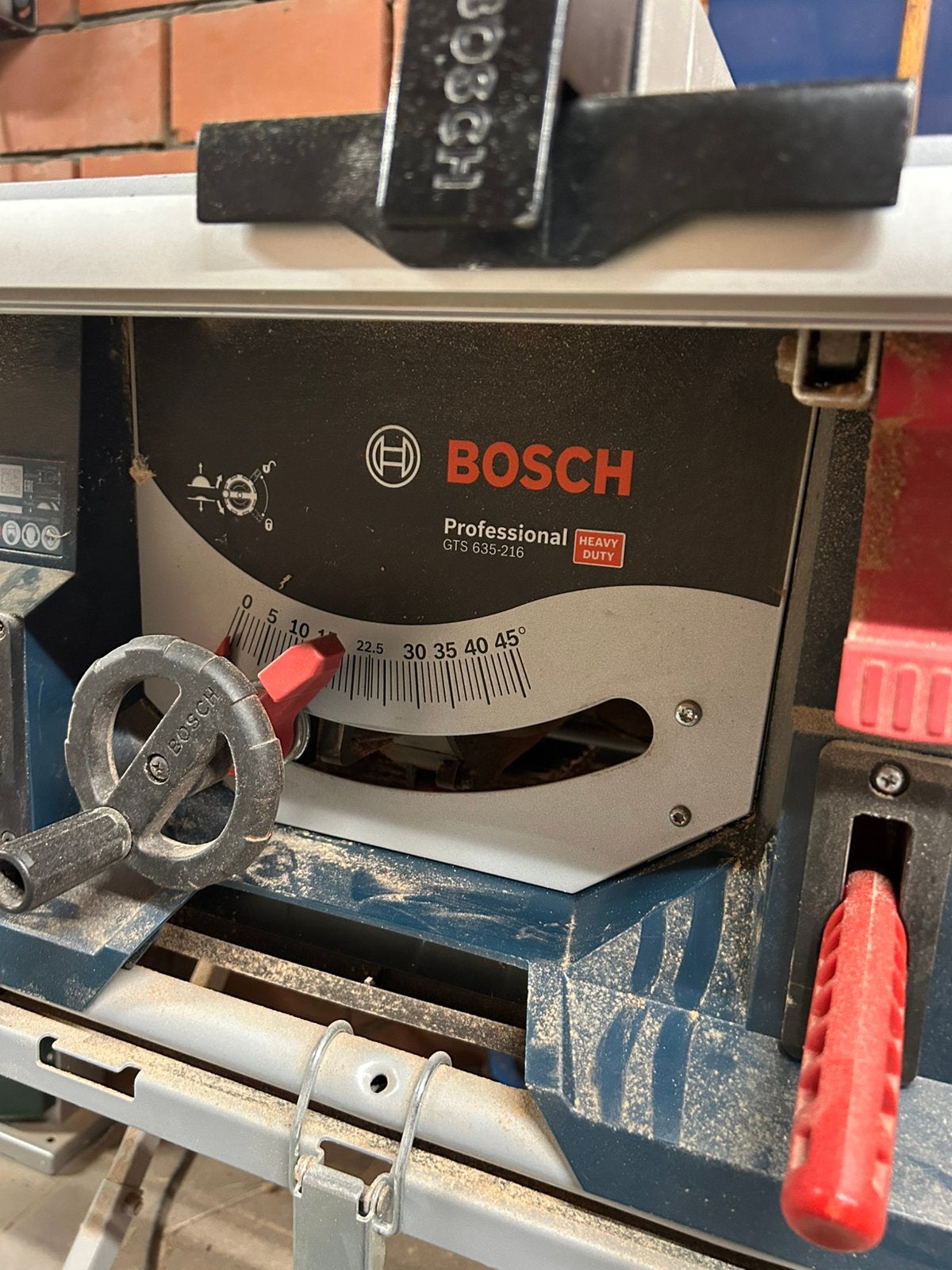 Tafelzaag Bosh proffesional, Ophalen, Zo goed als nieuw, Overige typen