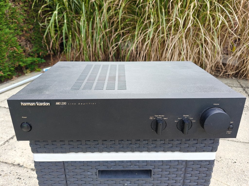 Harman Kardon HK1200, als nieuw, TV, Hi-fi & Vidéo, Enlèvement, Comme neuf, Haut-parleurs, Composants en vrac