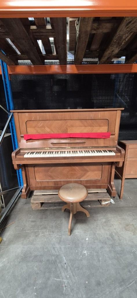 Piano Droit, Enlèvement, Utilisé, Brun, Piano
