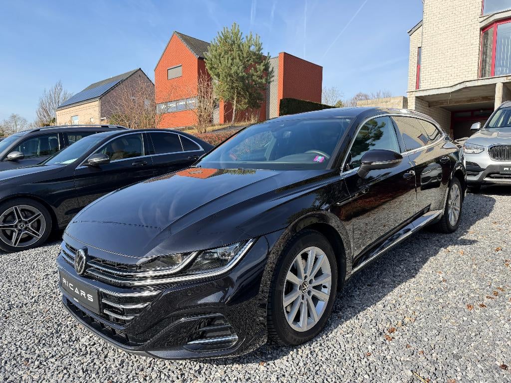 VW Arteon SB Facelift 2.0TDI DSG R-Line FULL OPTION GARANTIE, Auto's, Testrit aan huis, Arteon, 4 cilinders, Zwart