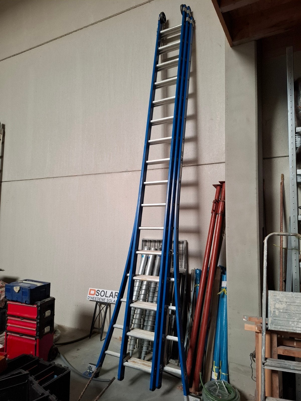 ladder 3 x 16 DAS, Doe-het-zelf en Bouw, Ophalen, Nieuw, Ladder