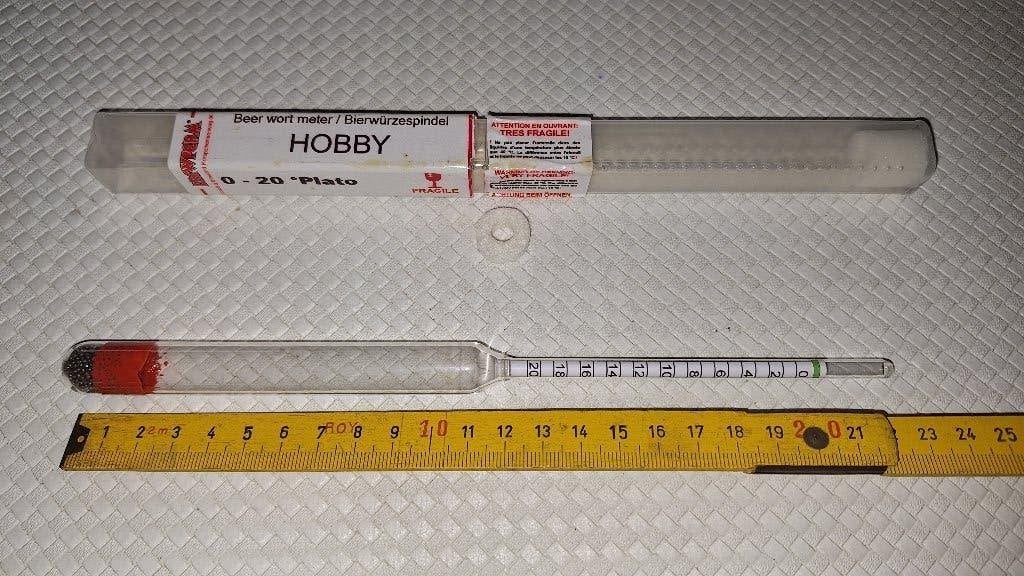 BREWFERM Hobby bierwortmeter hydrometer Densimeter, Ophalen of Verzenden, Nieuw