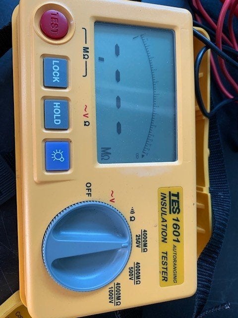 Megger Earth Meter à louer (pour location), Enlèvement, Utilisé, Autres appareils de mesure ou compteurs