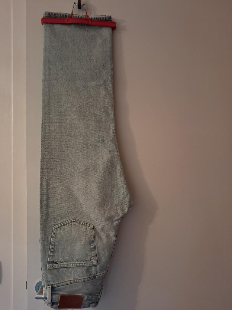 kinderen-dames  jeans broeken, Tommy hilfiger, Ophalen of Verzenden, Nieuw, Blauw