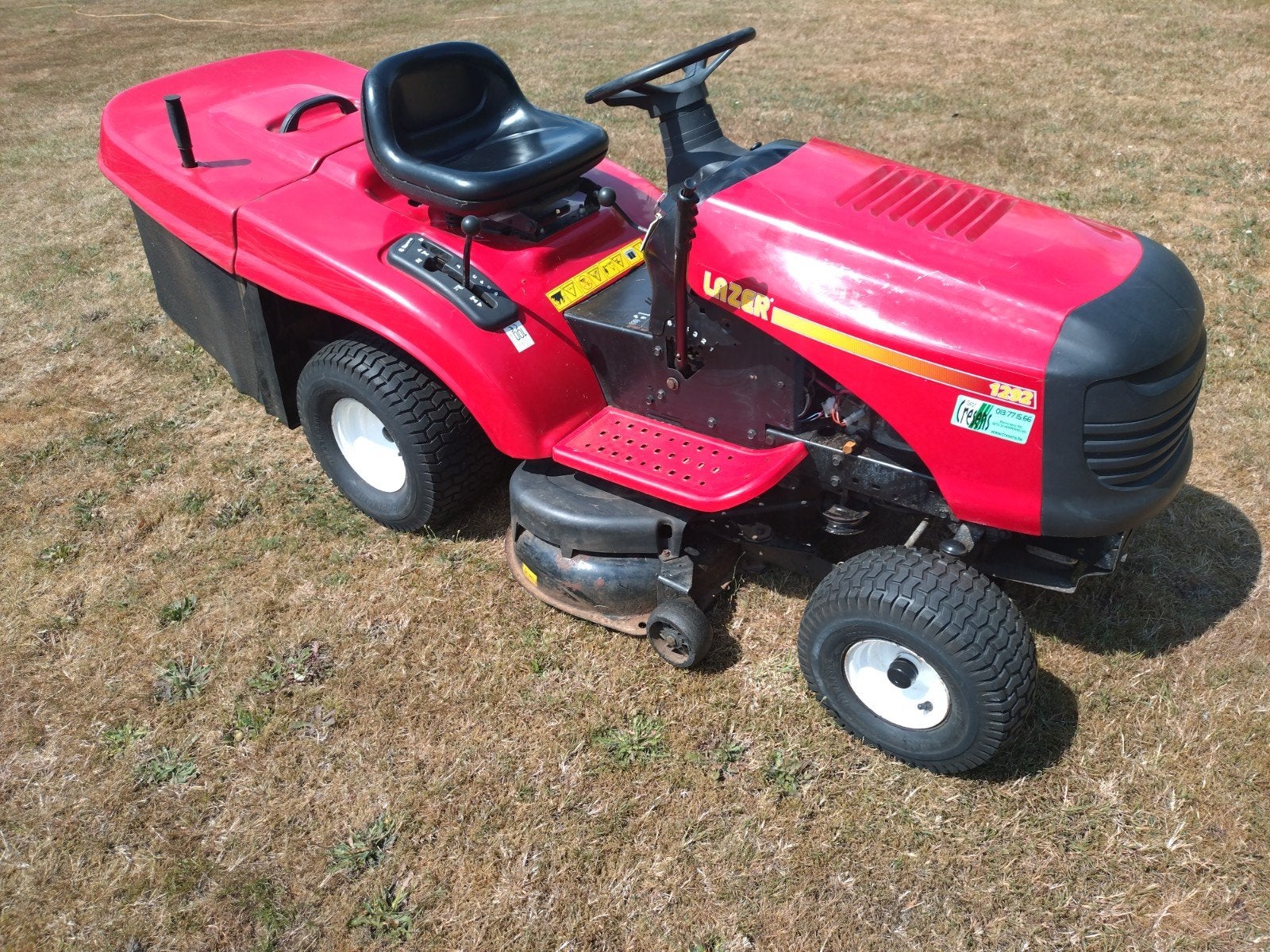 Zitmaaier lazer 1292, Enlèvement, Lazer, Fonction de mulching, 90 à 120 cm
