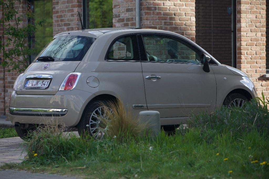 Fiat 500 1.2 Lounge | Panodak | 63.600 km | 1e eigenaar, Auto's, Voorwielaandrijving, 4 zetels, Stof, 4 cilinders