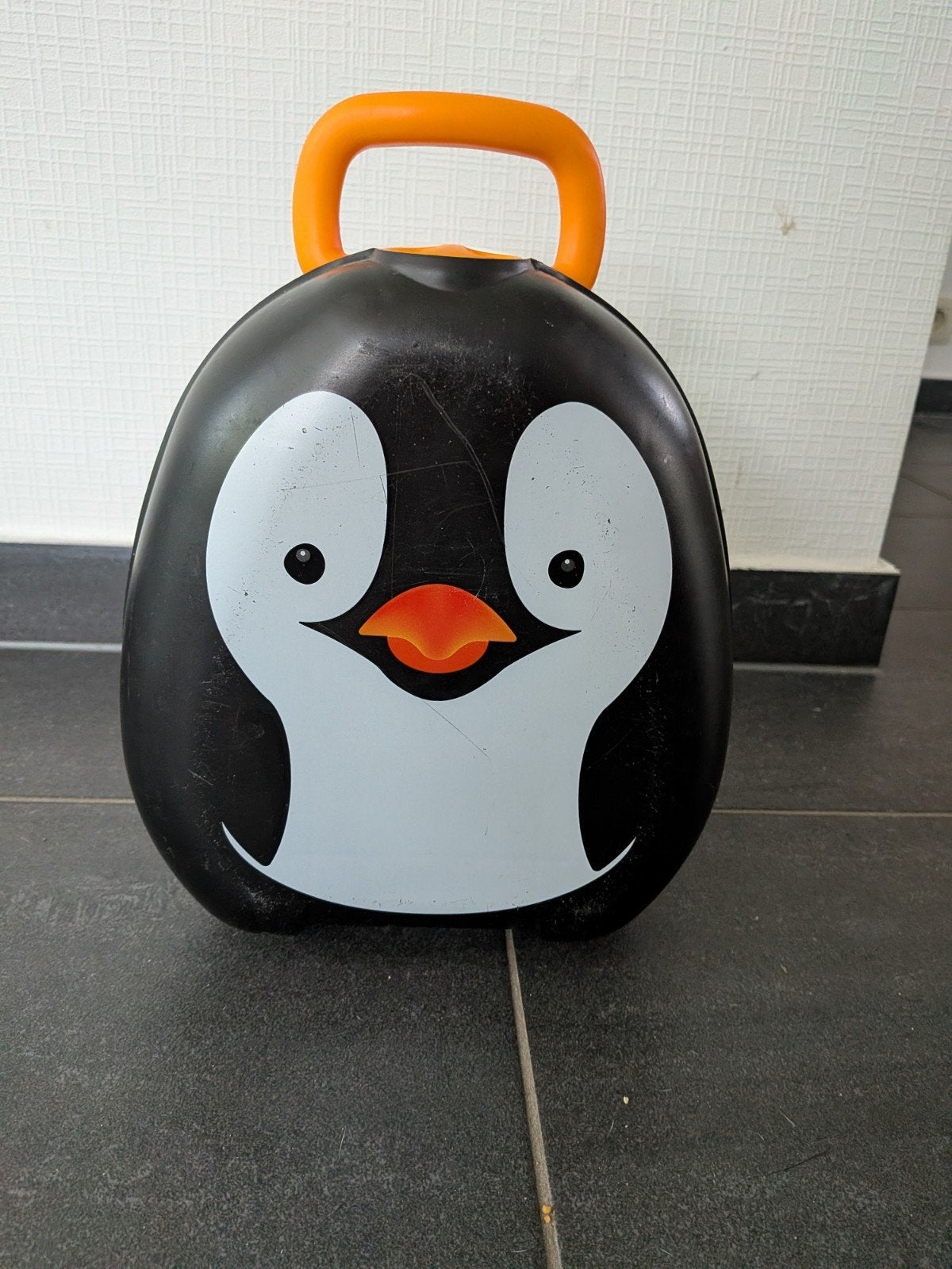 my carry potty pinguin, Ophalen