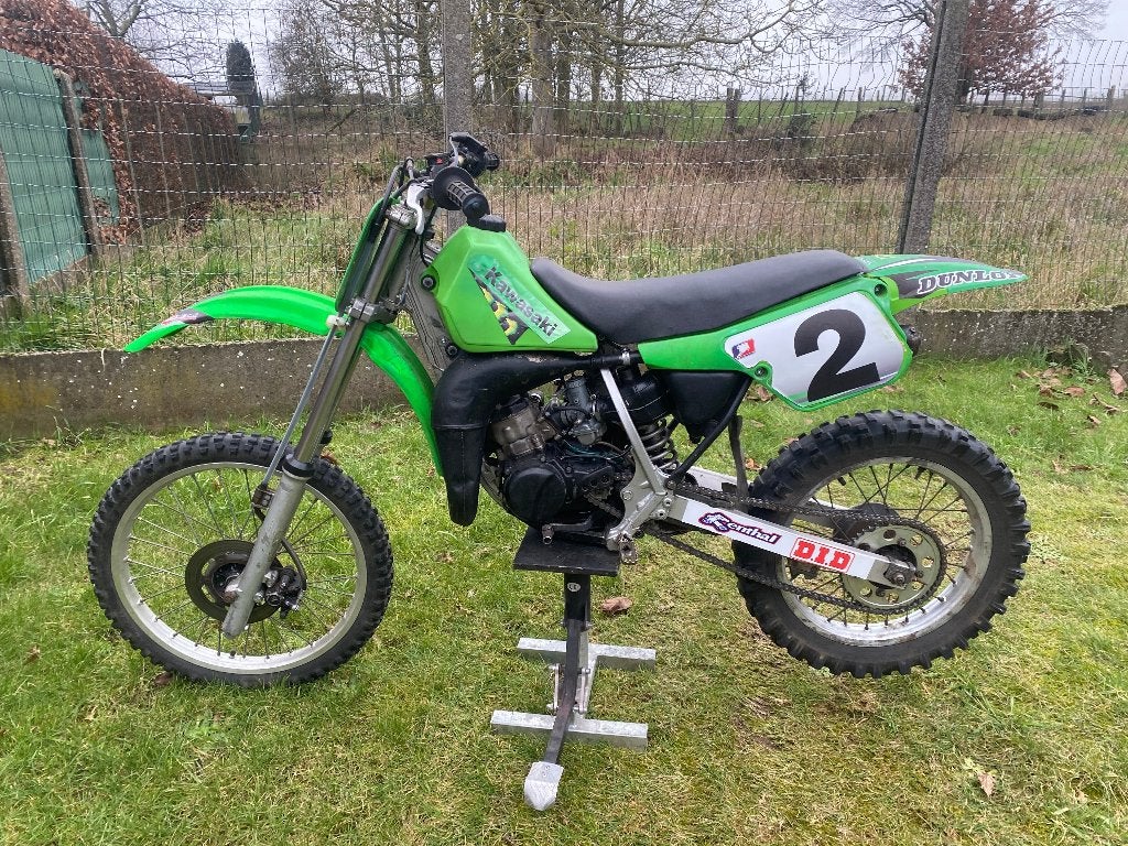 Kawasaki crossmotor 1984..  80cc, Motoren, Particulier, Crossmotor, 80 cc, 1 cilinder