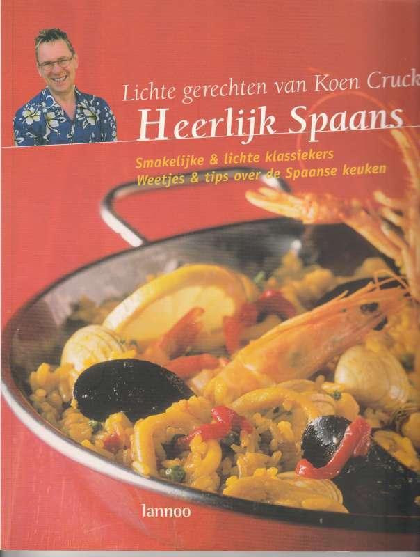 Boek Lichte gerechten van Koen Crucke Heerlijk Spaans, Boeken, Nieuw, Gezondheid en Conditie, Koen Crucke, Ophalen of Verzenden