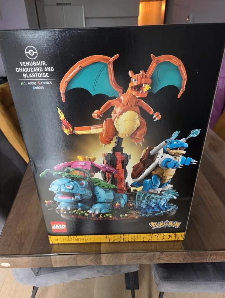 Lego Pokemon Venusaur, Charizard & Blastoise (Sealed), Ophalen, Lego, Nieuw, Complete set