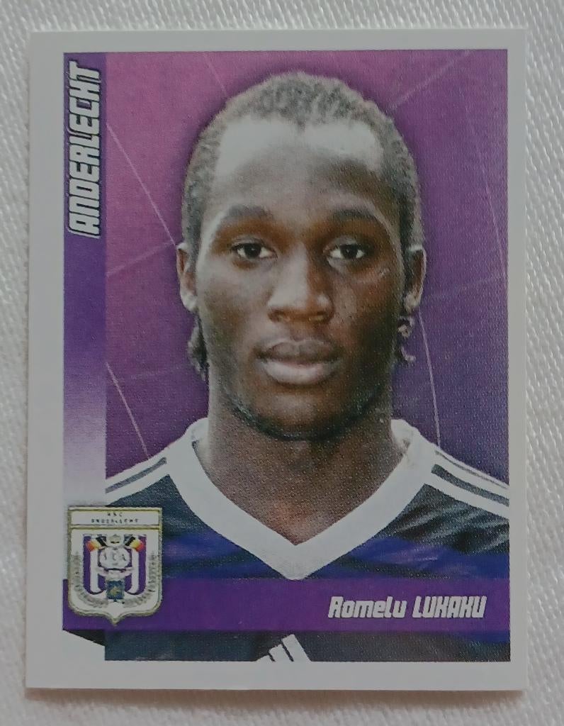 Sticker Romelu Lukaku - Pro League 2019-2020, Hobby en Vrije tijd, Ophalen of Verzenden, Zo goed als nieuw, Sticker