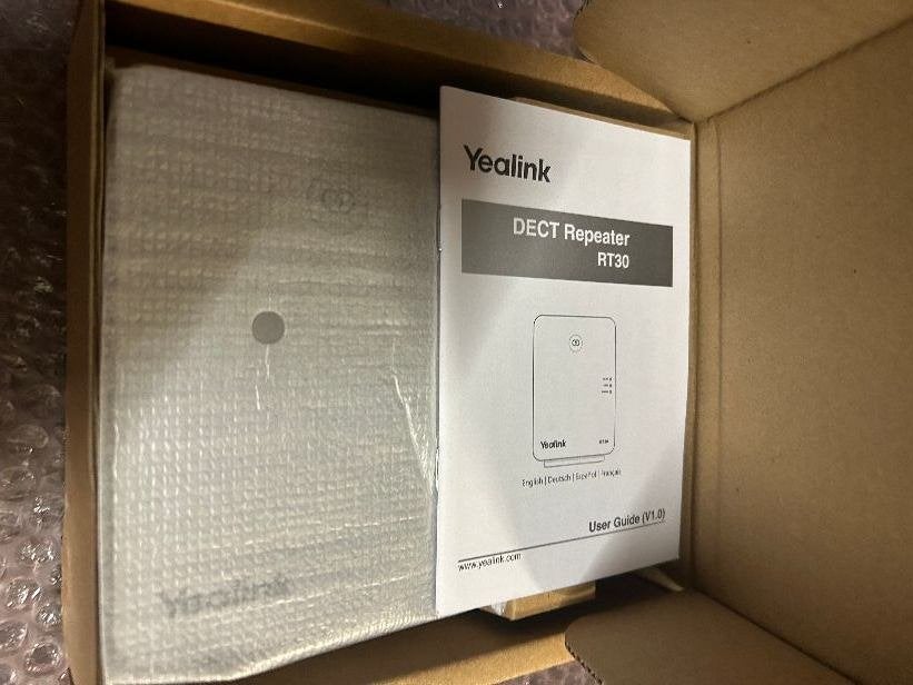 ☎️ NIEUW Yealink RT3- Dect Repeater RT-30 ☎️, Ophalen of Verzenden, Nieuw, 4 handsets of meer
