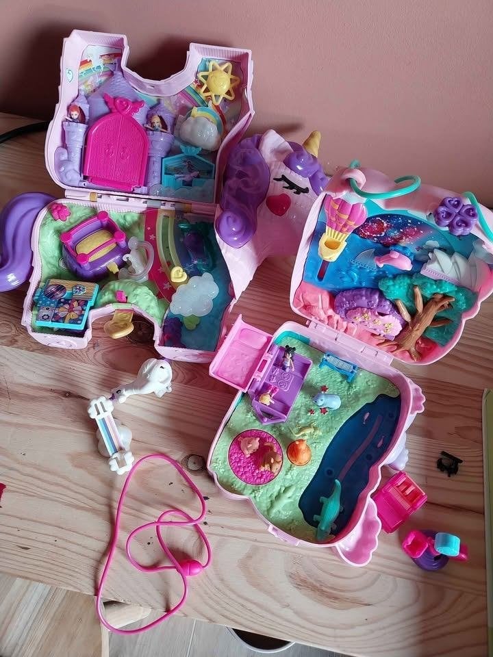 polly pocket licorne et koala, Enlèvement, Utilisé