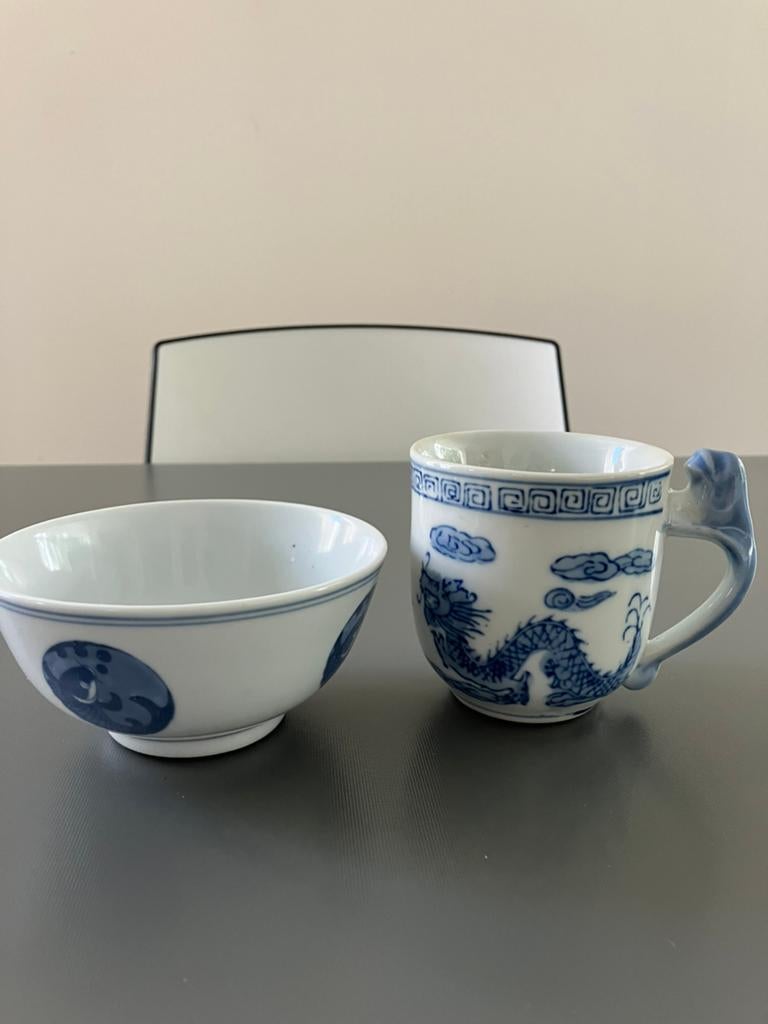 2 Stuks Chinees porselein., Ophalen of Verzenden