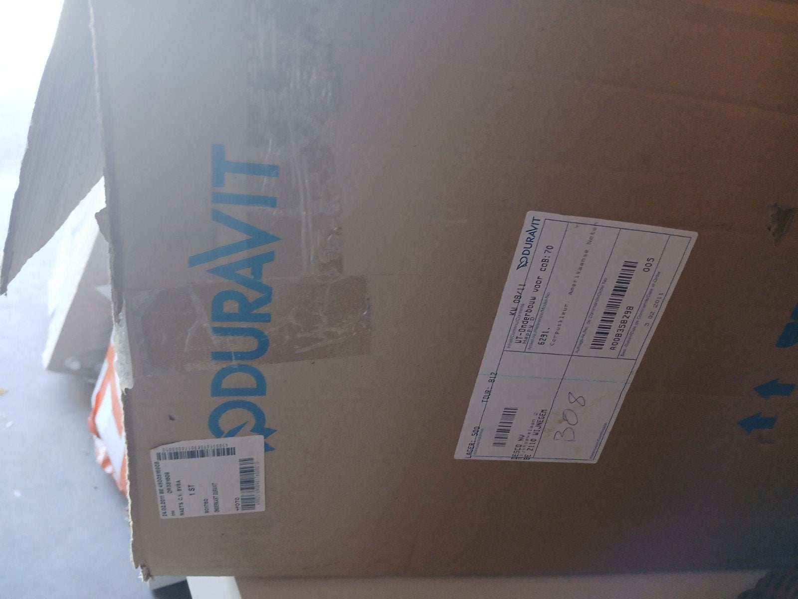 Lavabo meubel duravit nieuw, Enlèvement