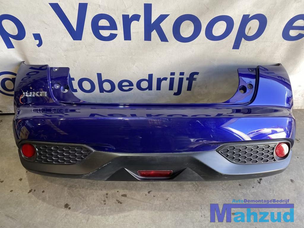 NISSAN JUKE F15 donker Blauw sport achterbumper 2010-2019, Takashima 1-chome 1-1
220-8686  Yokohama, Achter, Bumper, NISSAN_SR@mail.nissan.co.jp