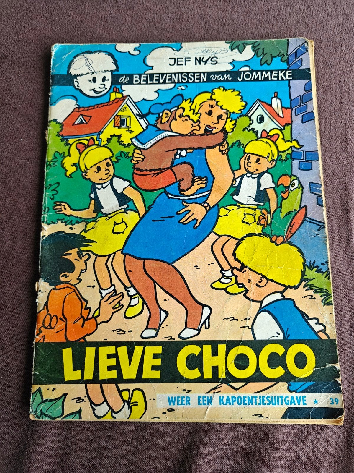 stripverhaal "Lieve Choco" Jef Nys, Boeken, Strips | Comics, Ophalen of Verzenden
