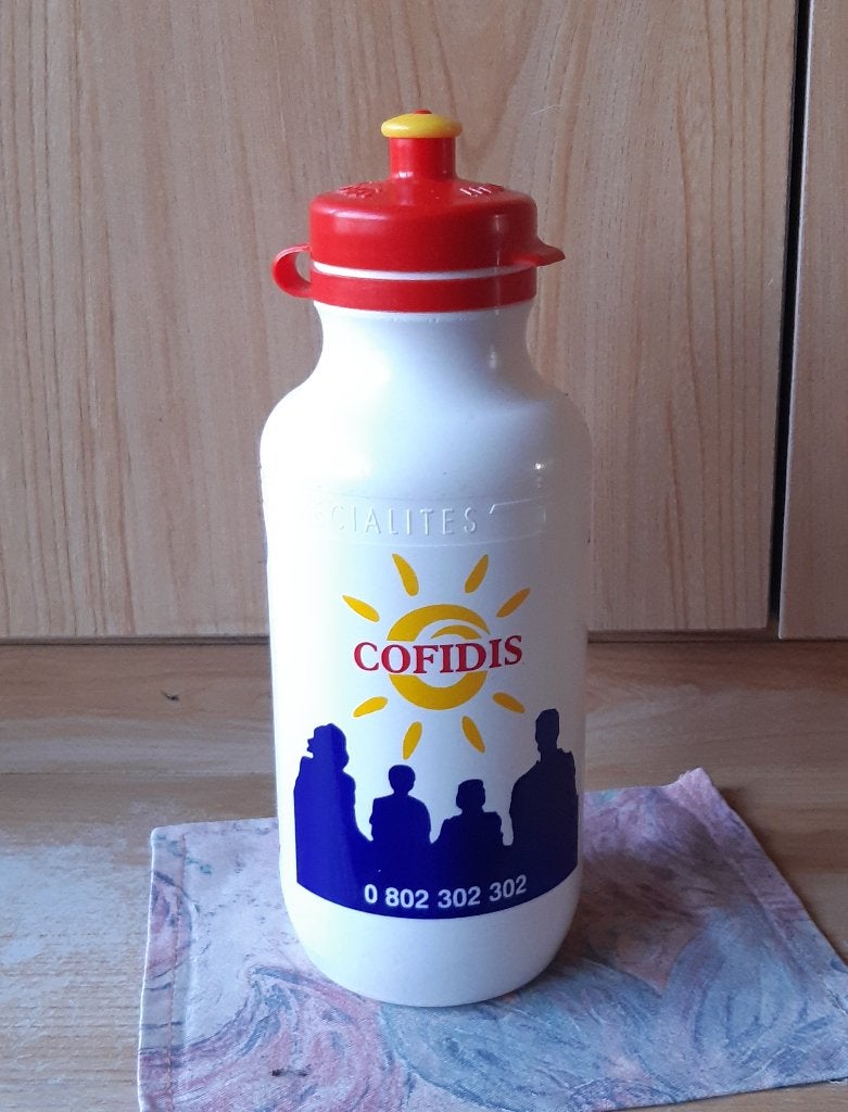 WIELRENNEN CYCLISME DRINKBUS BIDON TEAM COFIDIS, Ophalen of Verzenden