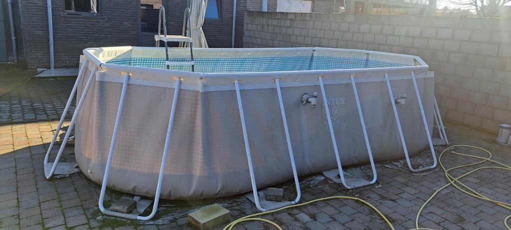 Zwembad 4,50 meter op 1,10 hoog, Tuin en Terras, Zwembaden, Ophalen